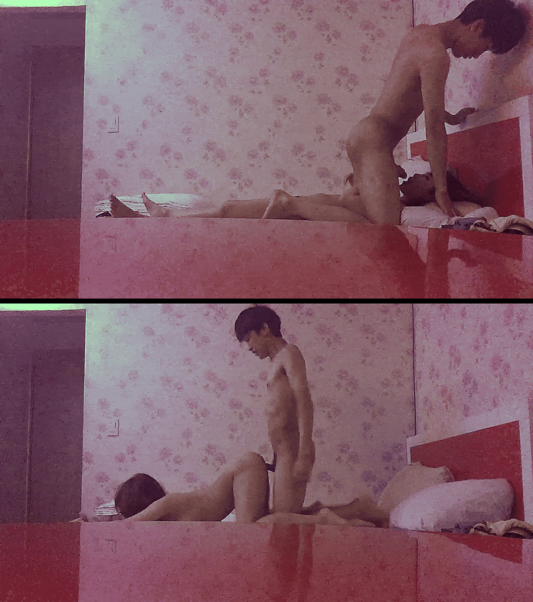 어린커플 업스케일 (머리에 묻었지)